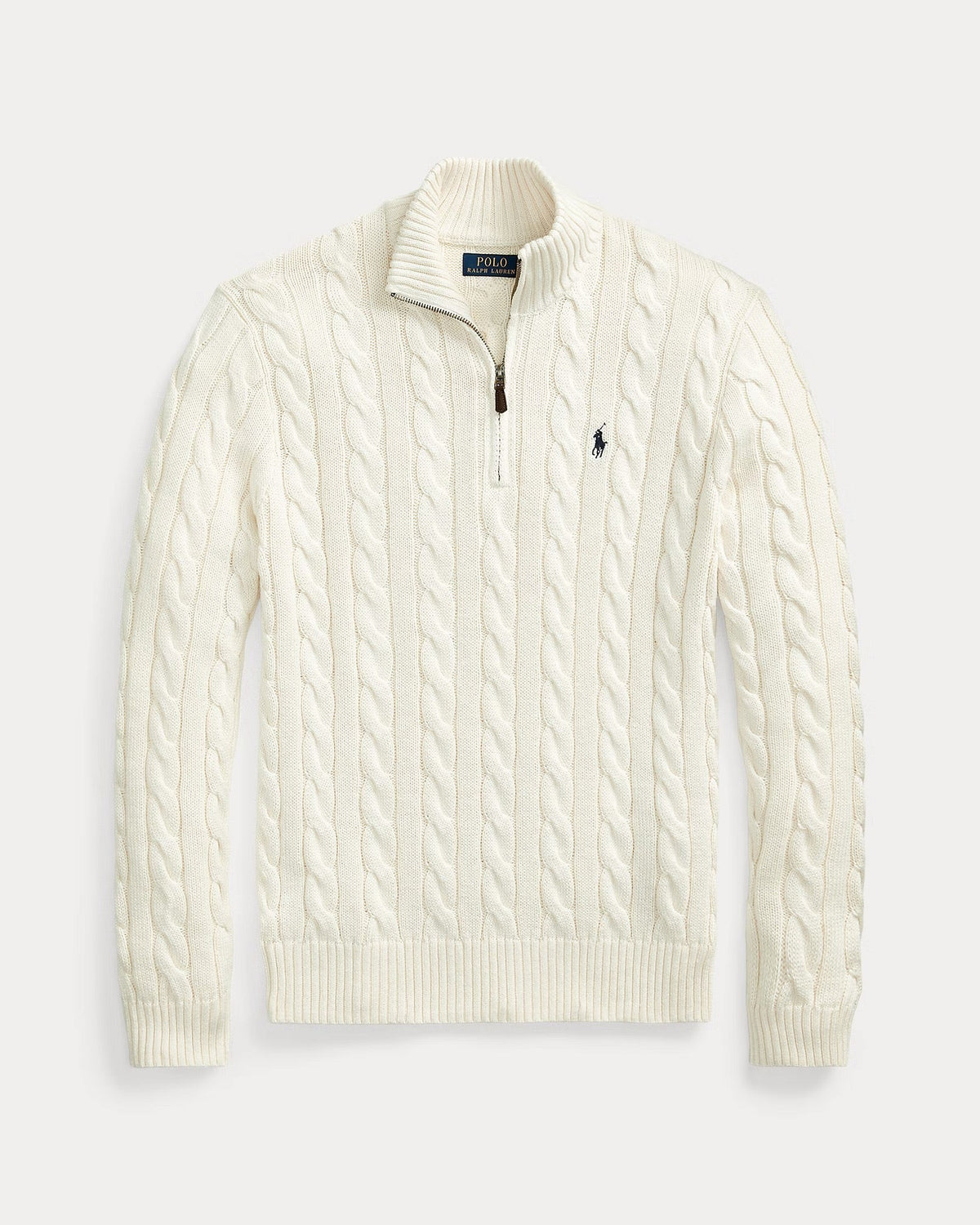 "RL" Knit Halfzip