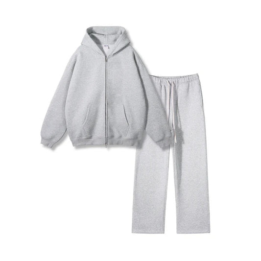 "Belleza-Basic Zip Tracksuit