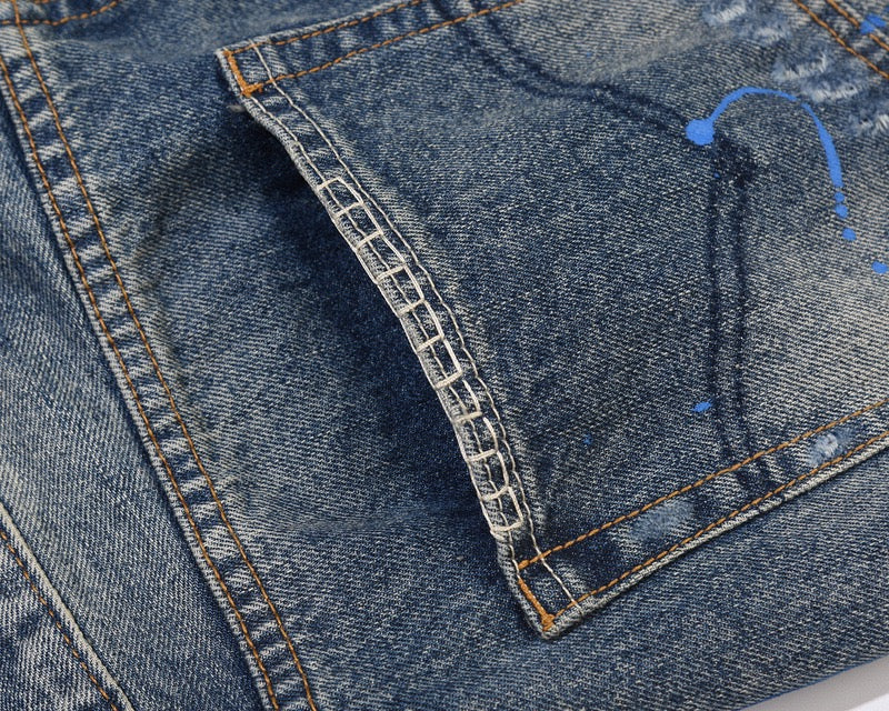 "Wavy"- Flared Denim