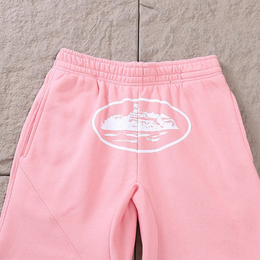 "alcatraz" shorts pink