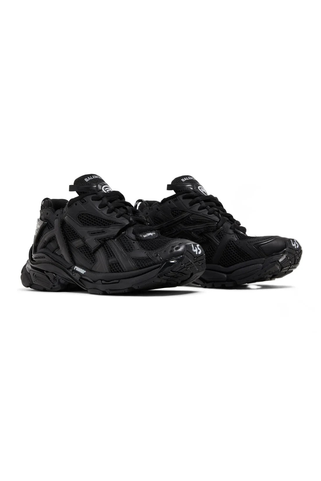 "Balenci Runner" Sneaker Black