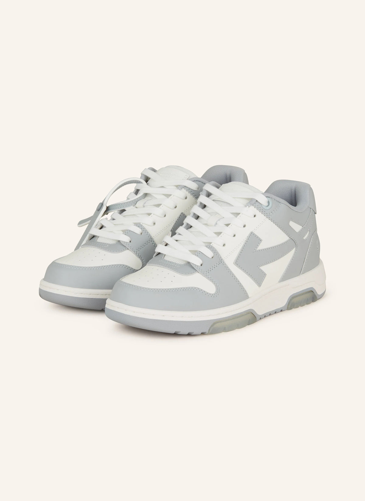 "Off-Sneaker" Grey and White