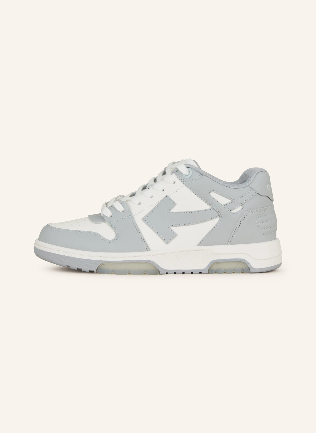 "Off-Sneaker" Grey and White