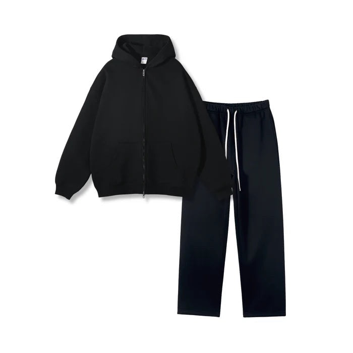"Belleza-Basic Zip Tracksuit