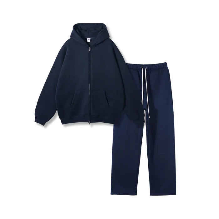 "Belleza-Basic Zip Tracksuit