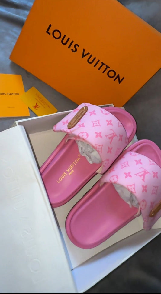 PILLOW MULES PINK